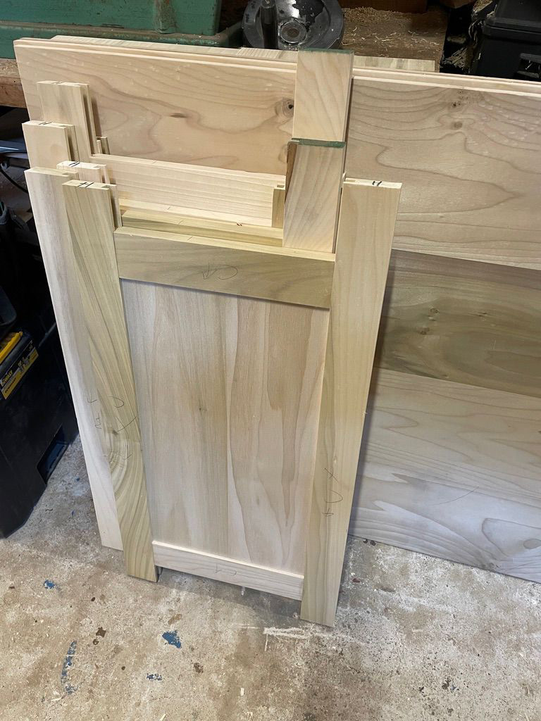 Freestanding Glazed Dresser