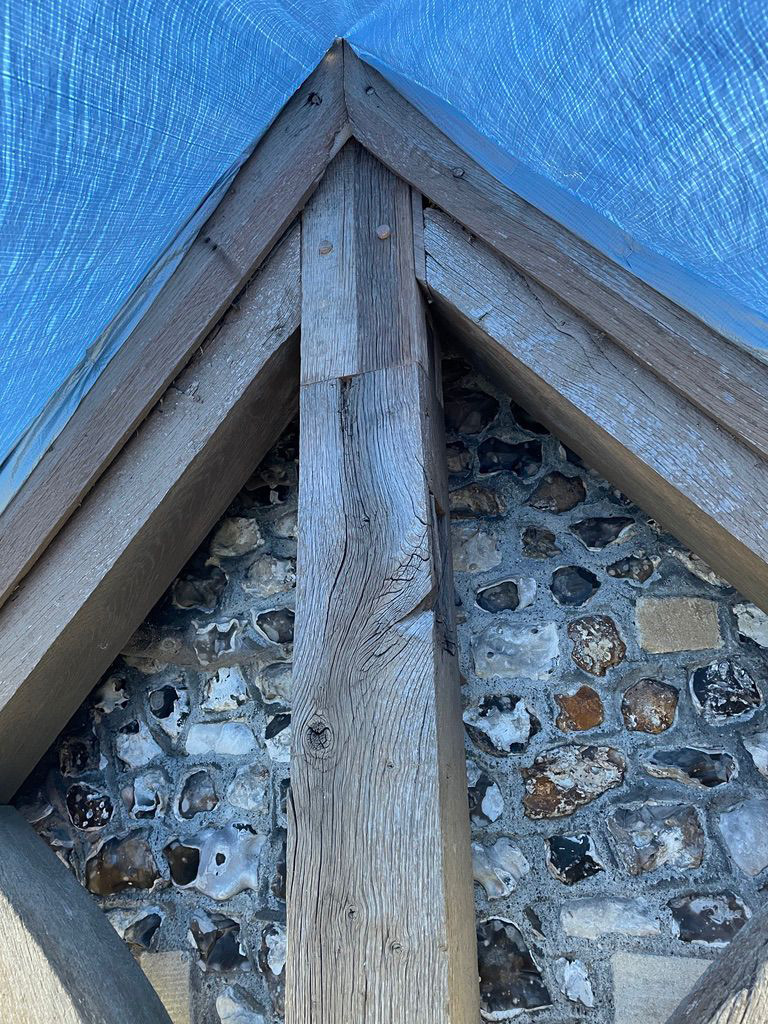 Gable End Oak Frame Repair