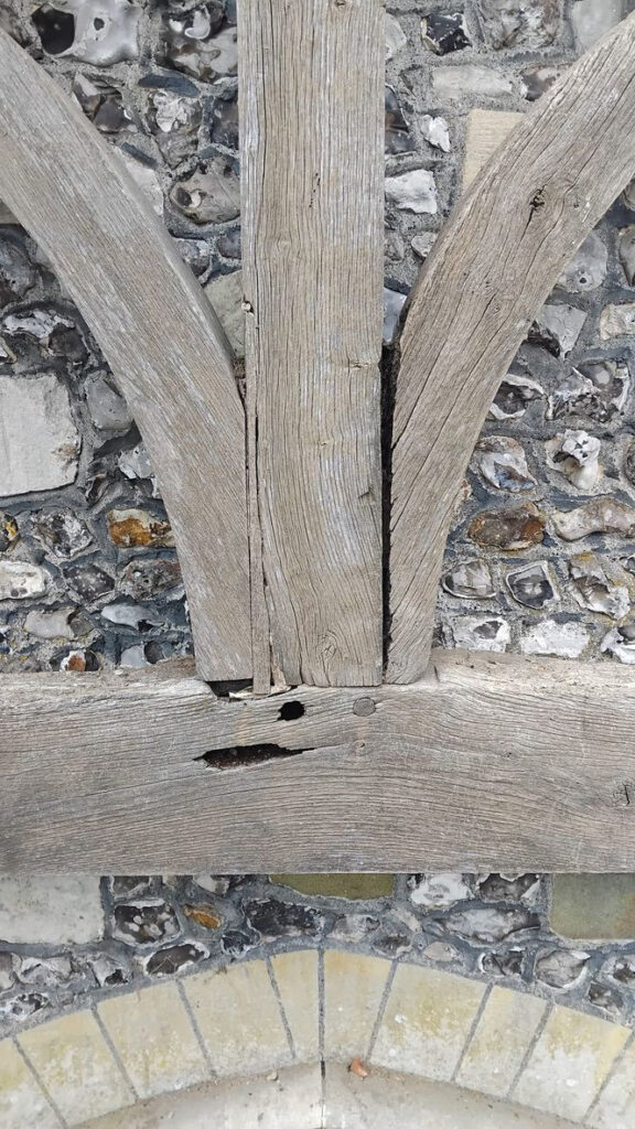 Gable End Oak Frame Repair