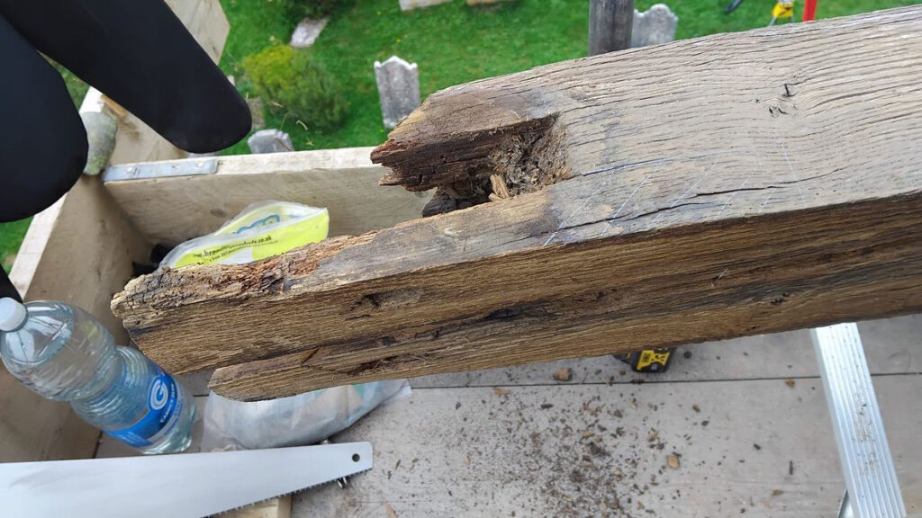 Gable End Oak Frame Repair