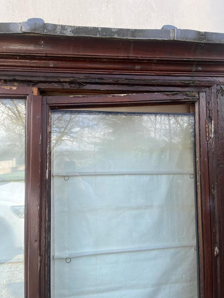 Solid Oak Bay Window Renovation